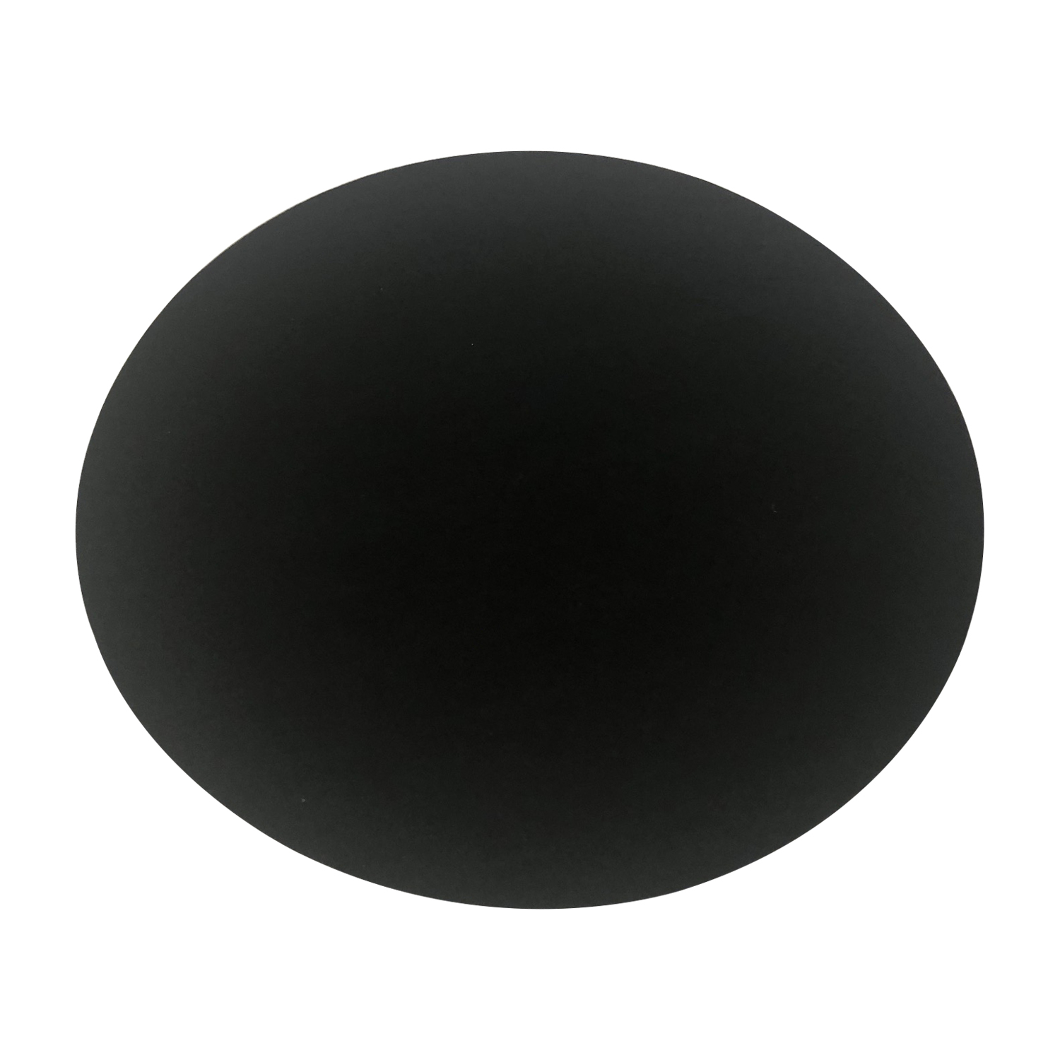 7EVEN schwarz Filz FIlzauflage rund Auflage 33cm