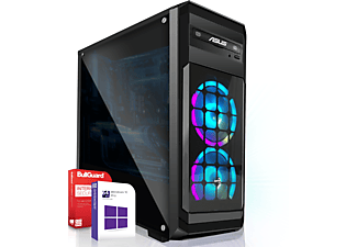 SYSTEMTREFF Gaming, Windows 10 Pro, Gaming PC , 8 GB RAM , 120 GB  SSD , 1000 GB  HDD , Nvidia Geforce GTX 1050Ti 4GB  