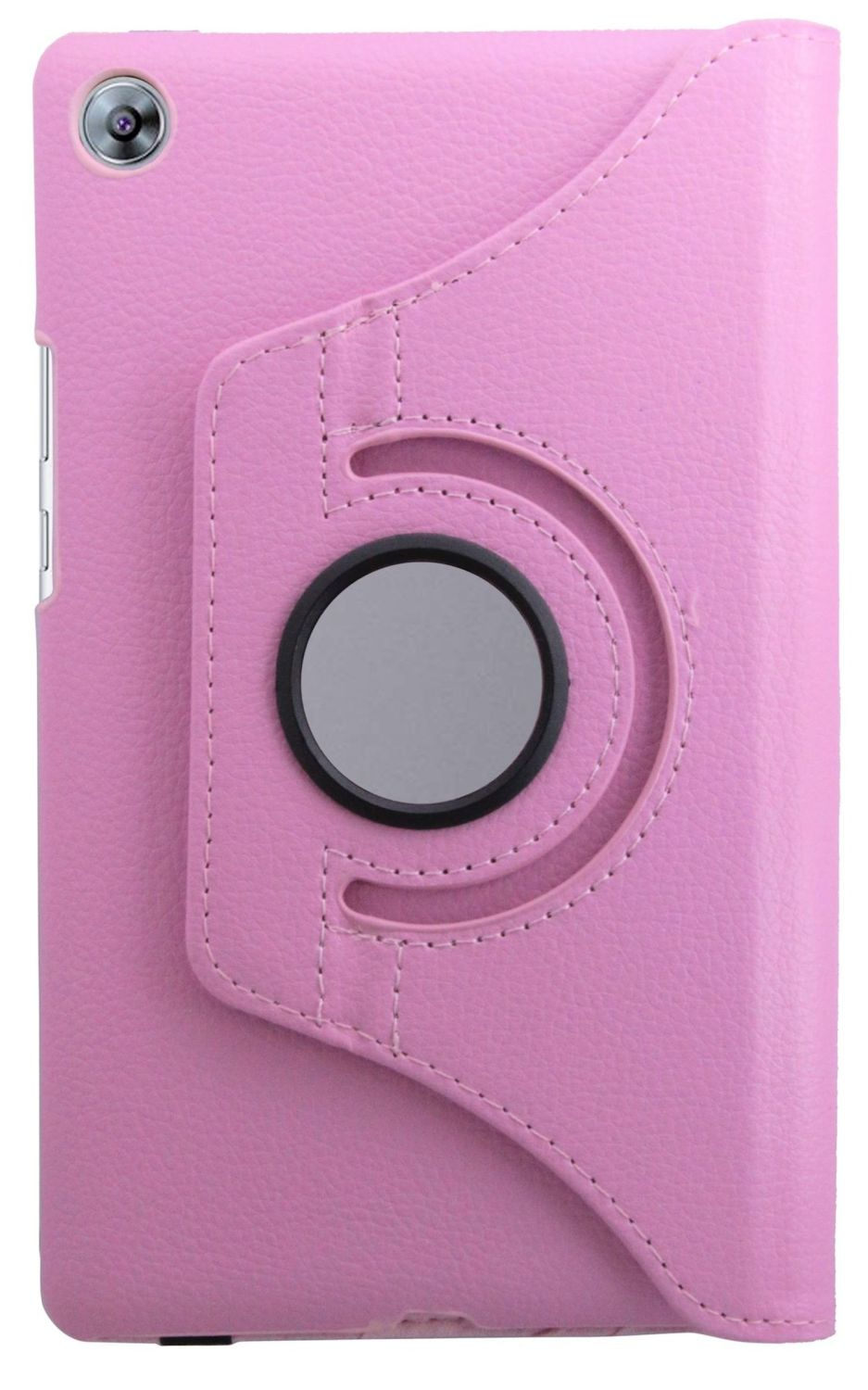 COFI Tablet Hülle Case für M5 MediaPad Rotierbar 8.4 Bookcover Kunstleder, Huawei Rosa