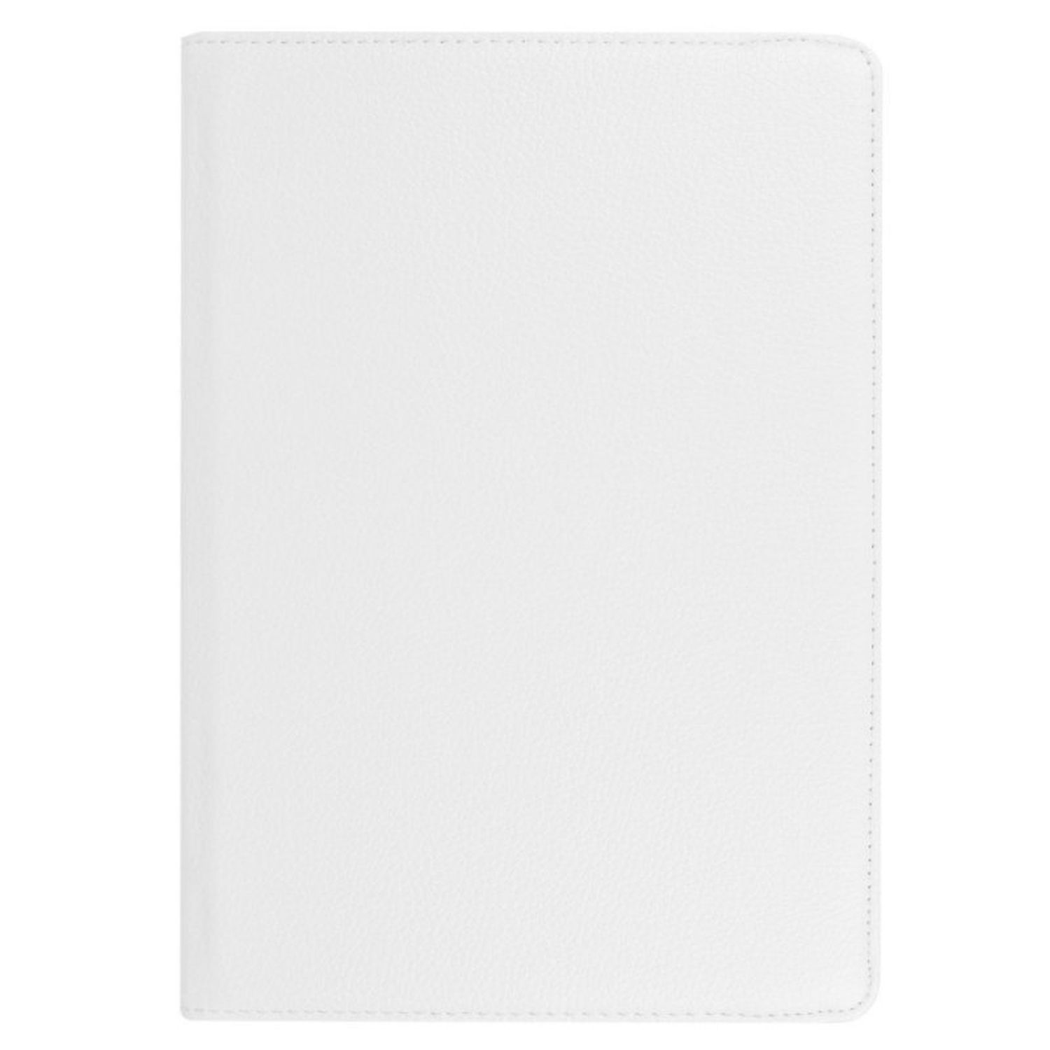 COFI Tablet Hülle Rotierbar Kunstleder, Huawei MediaPad Weiß Case für Bookcover 9.6 T3