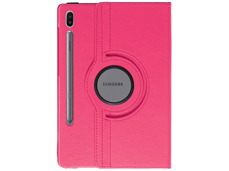 COFI Tablet Hülle Rotierbar Case Bookcover Pink Galaxy Samsung Kunstleder, für Tab S6 10.5