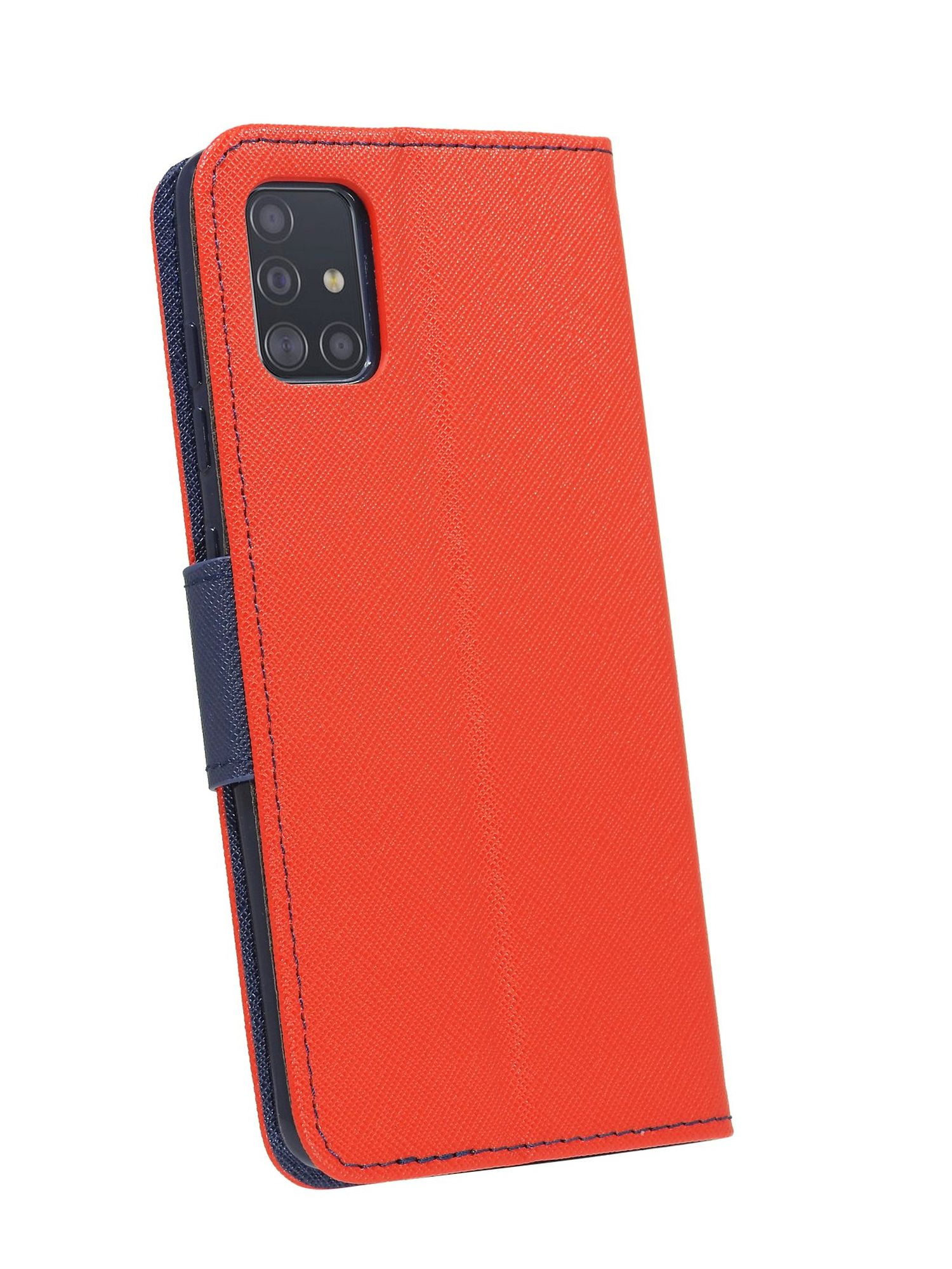 Bookcover, Rot Samsung, Fancy COFI M51, Case, Galaxy