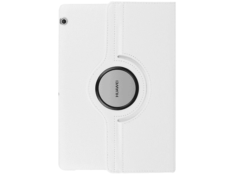 MediaPad 9.6 Hülle T3 Rotierbar Weiß Case Tablet COFI Bookcover Huawei für Kunstleder,