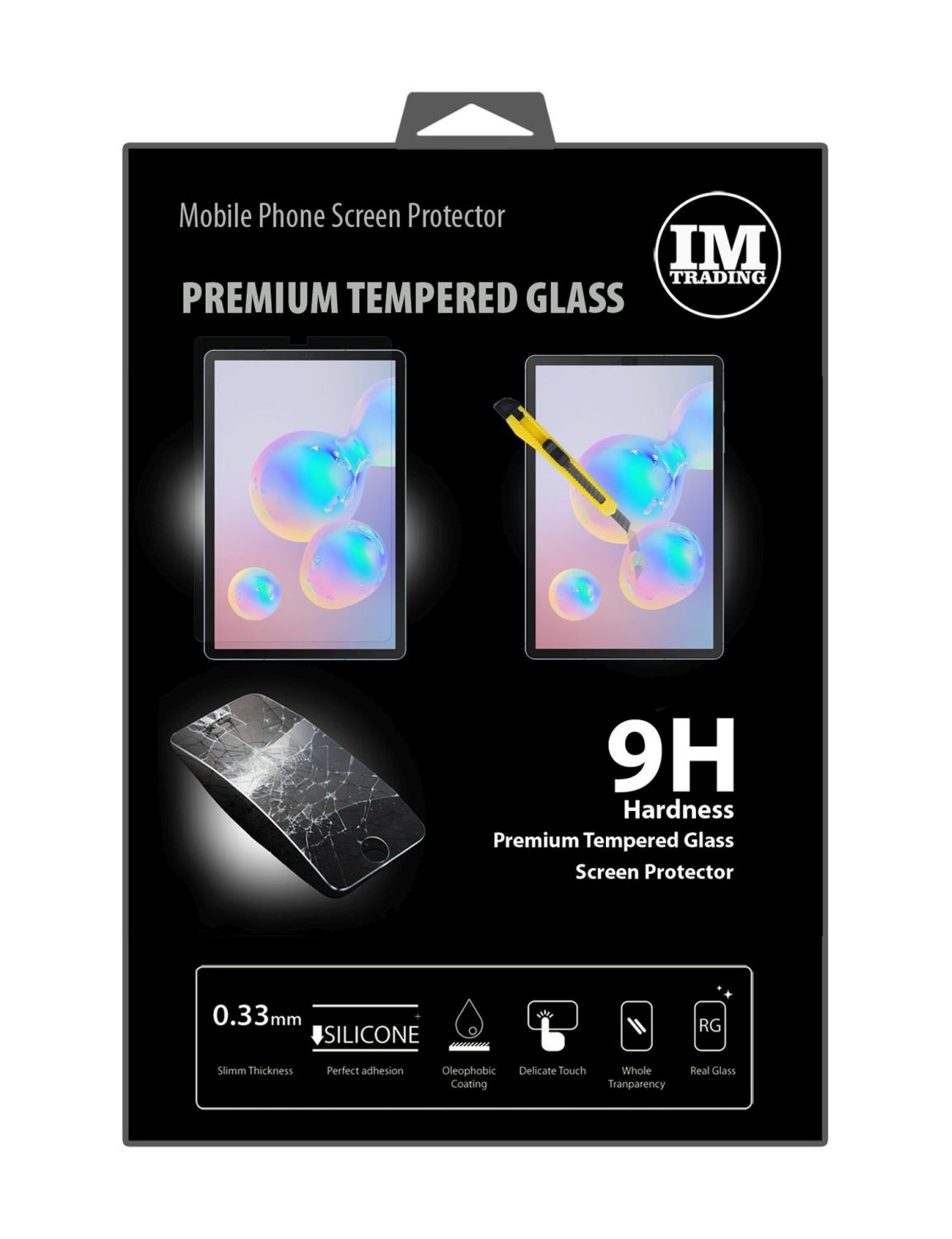 COFI 9H Schutzglas Displayschutz(für Galaxy Samsung Tab S6 10.5)