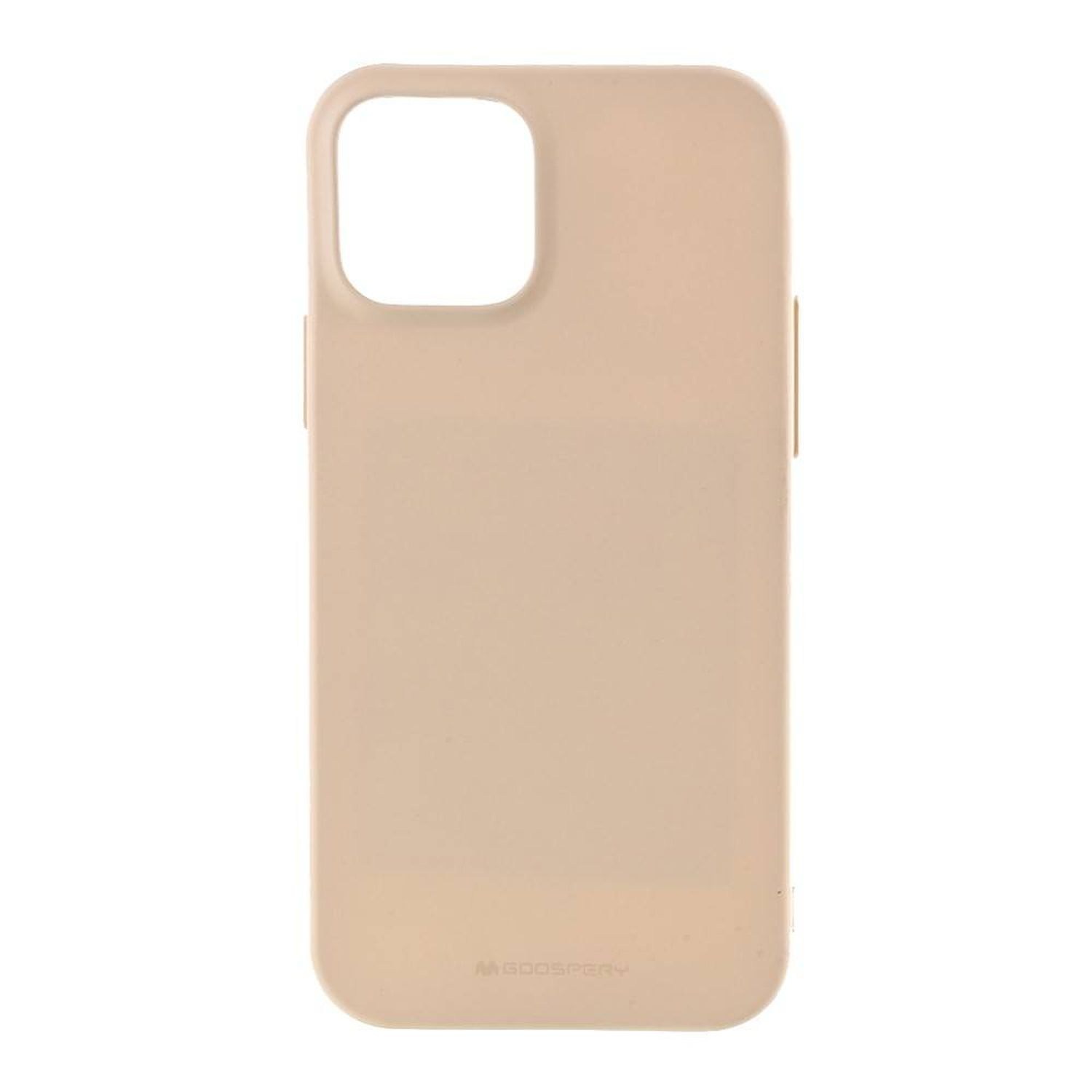 iPhone Soft Bumper cofi1453® Jelly COFI Schutzhülle Beige, mit kompatibel iPhone Beige Apple, Pro, Bumper, in Handyhülle Case 12 Pro 12 Case
