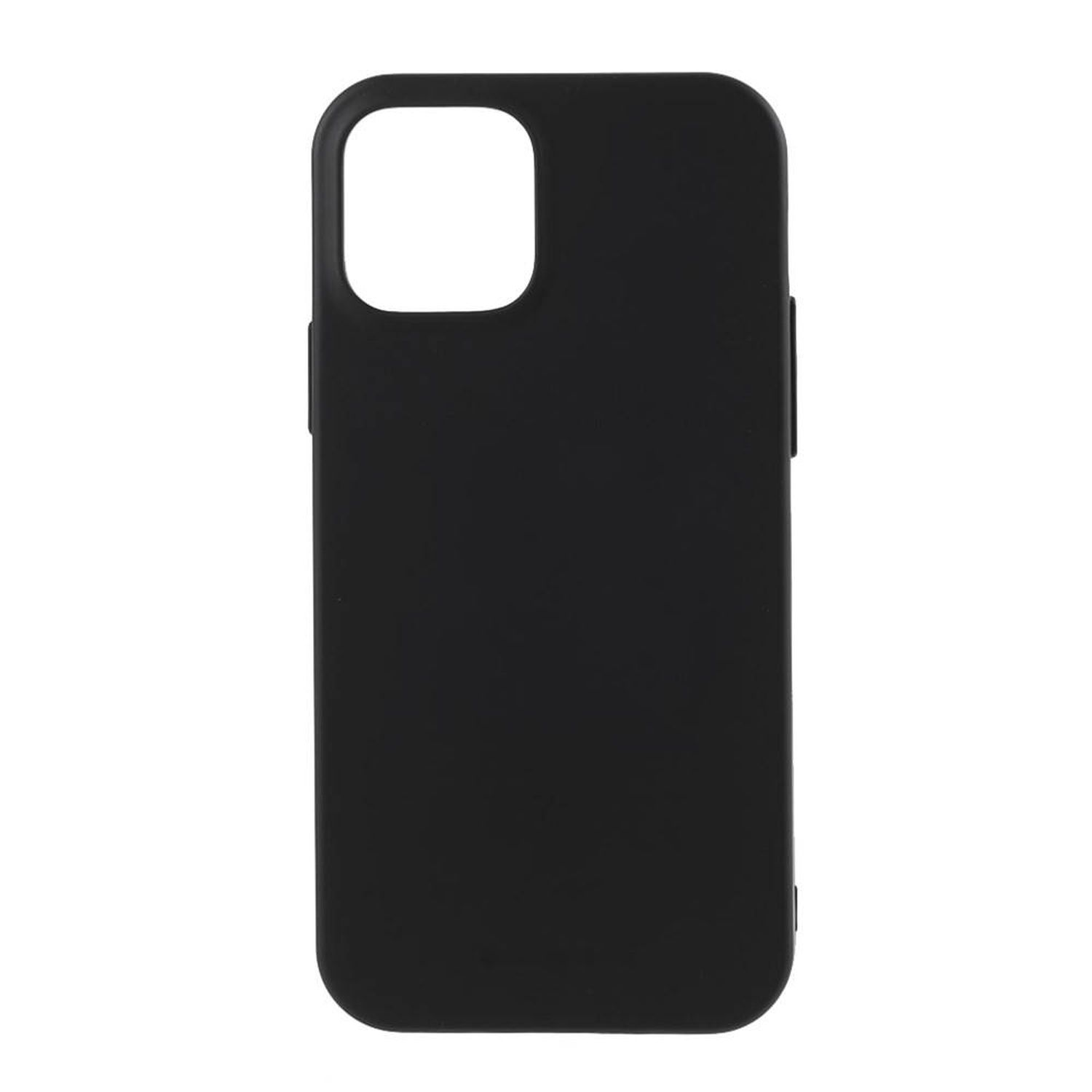 12 cofi1453® COFI iPhone Case mit Jelly Soft Case in Apple, iPhone Bumper, 12 Bumper Pro Schwarz, Pro, Handyhülle kompatibel Schwarz Schutzhülle