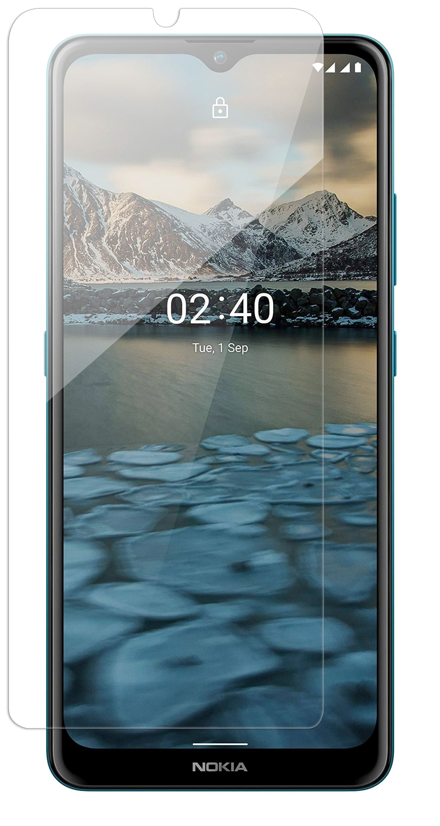 COFI cofi1453® Schutzglas 9H Glas mit kompatibel Nokia 2.4 Passgenau Panzerfolie Displayschutz(für 2.4) Displayschutzfolie Nokia