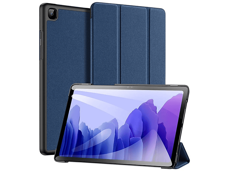 DUX DUCIS Smart Sleep Case Bookcover für Samsung Galaxy Tab A7 10.4 (2020) Kunstleder, Blau