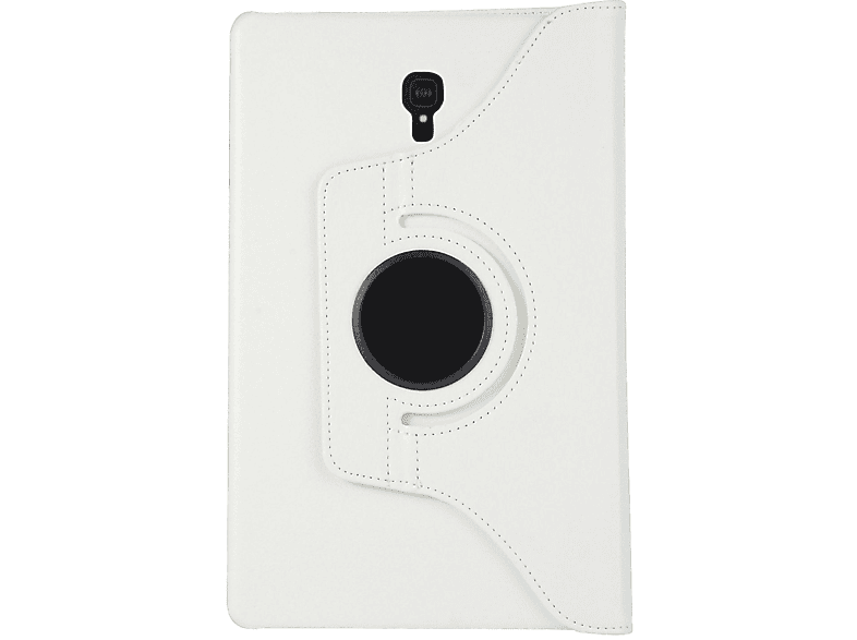COFI Tablet Hülle Rotierbar Case Bookcover für Samsung Galaxy Tab A 10.5 2018 Kunstleder, Weiß