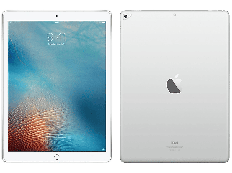 COFI Tablet Hülle Silikon Cover Case Bumper für Apple iPad Pro 12.9 (2015) Kunststoff, Transparent