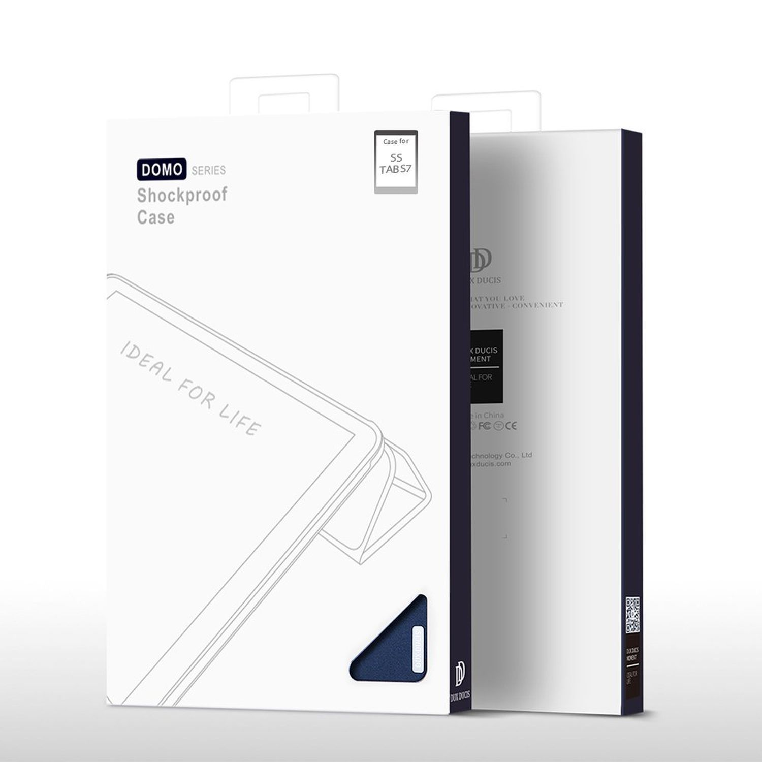 DUX DUCIS Smart Blau Sleep Galaxy Kunstleder, Bookcover für Samsung S7 Case Tab