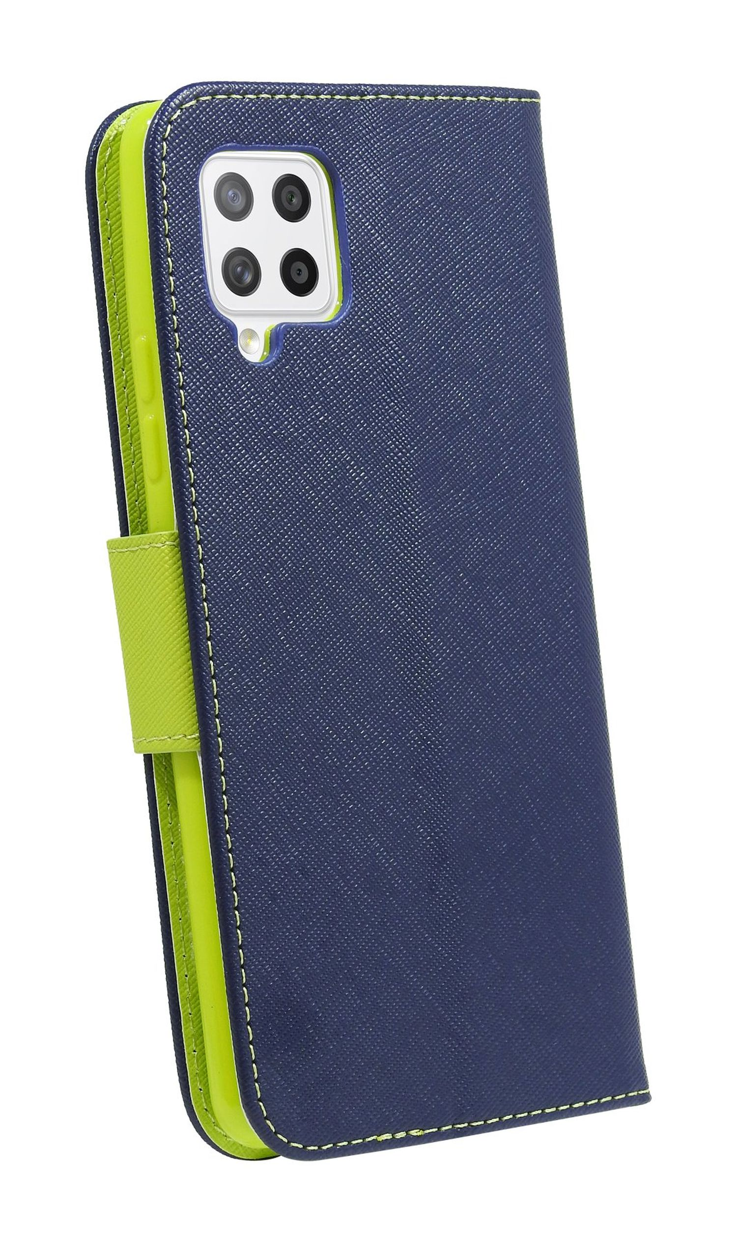 Blau COFI Bookcover, A42 Samsung, Fancy Galaxy Case, 5G,