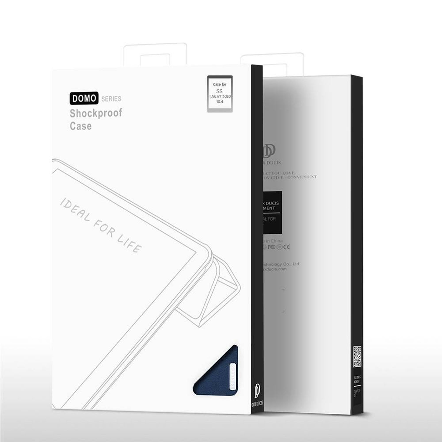 Smart Samsung DUX Kunstleder, A7 Case DUCIS Sleep Tab Galaxy (2020) Bookcover für 10.4 Blau