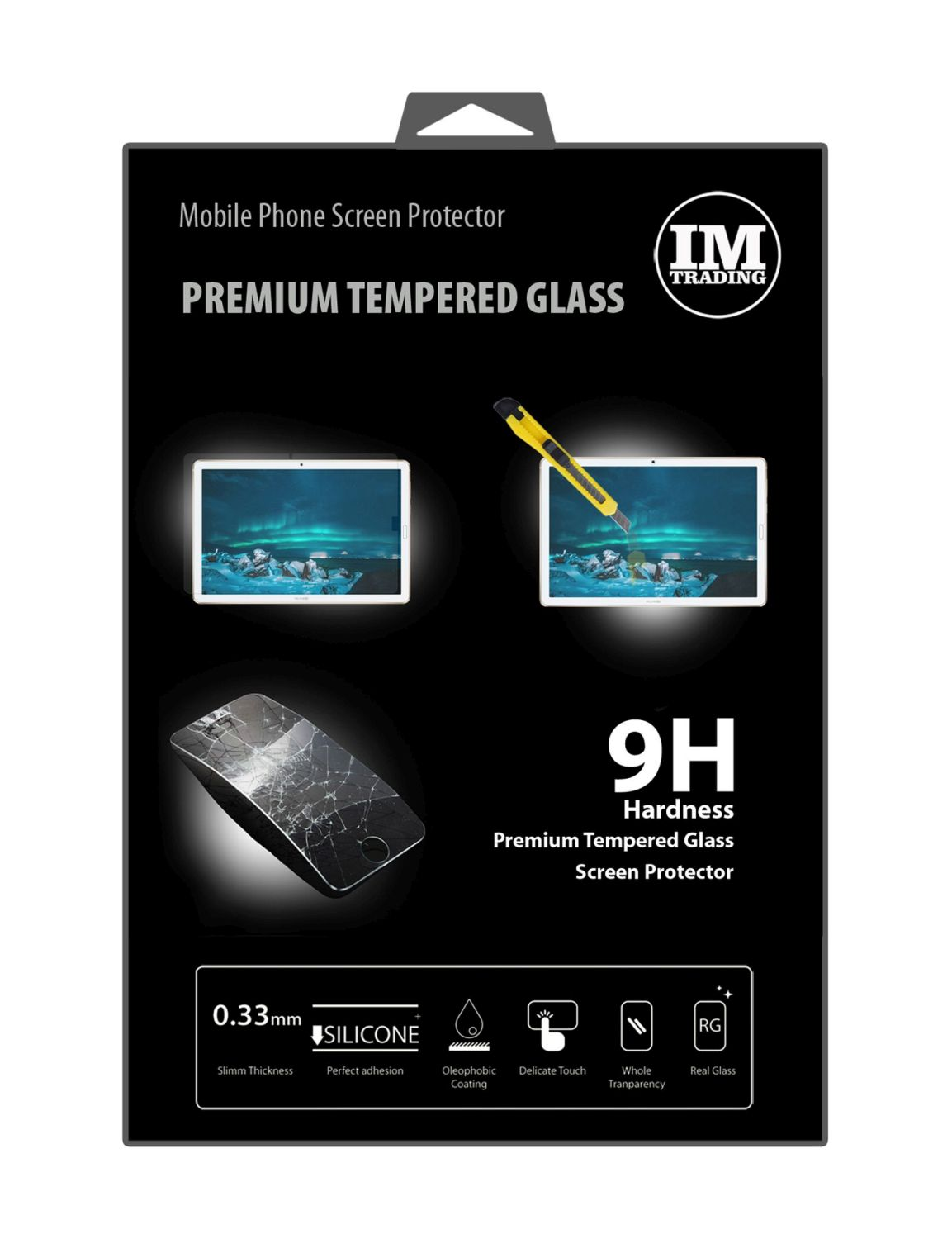 Huawei 9H MediaPad M6 COFI Displayschutz(für Schutzglas 10.8)