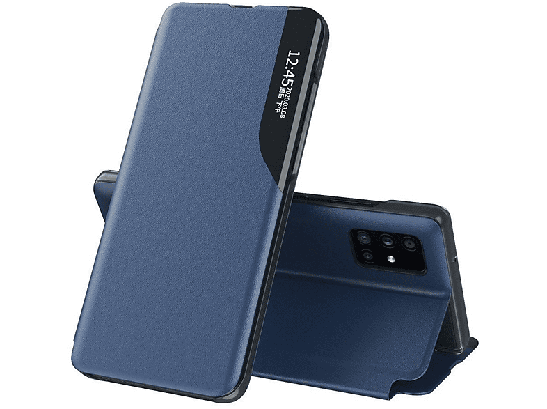 COFI Buch Tasche, Bookcover, Samsung, Galaxy S23+ (S916B), Blau