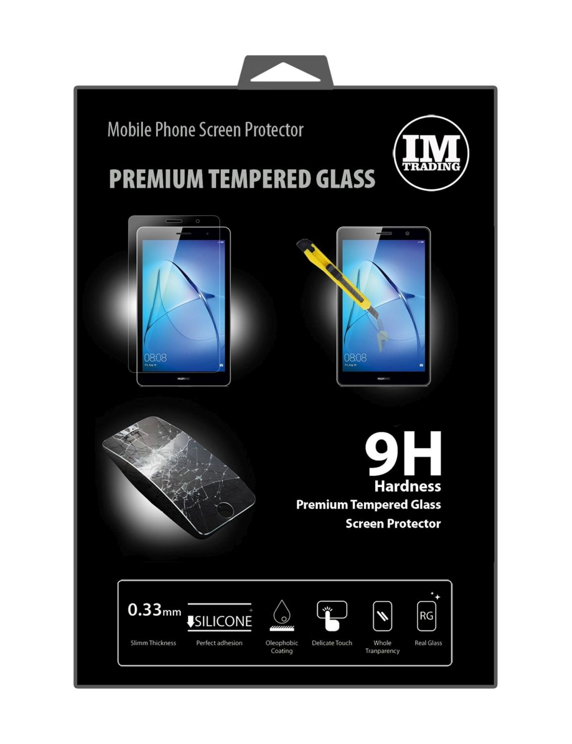 MediaPad Displayschutz(für T3 Schutzglas Huawei COFI 9H 8.0)