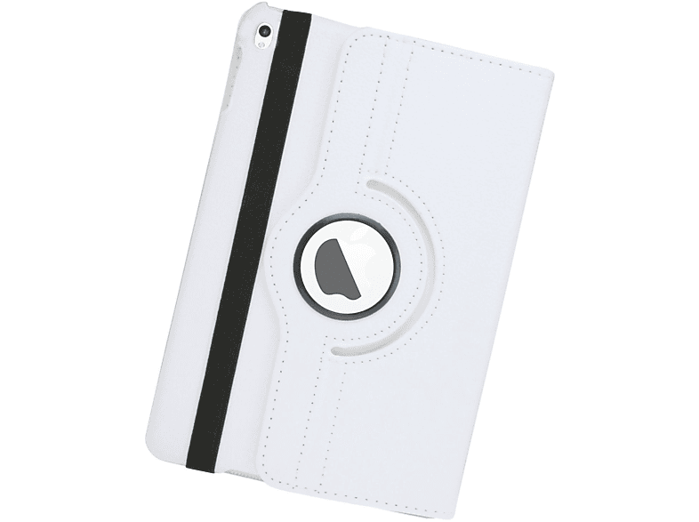 COFI Tablet Hülle Rotierbar Case Bookcover für Apple iPad Air 10.5 (3. Generation 2019) Kunstleder, Weiß