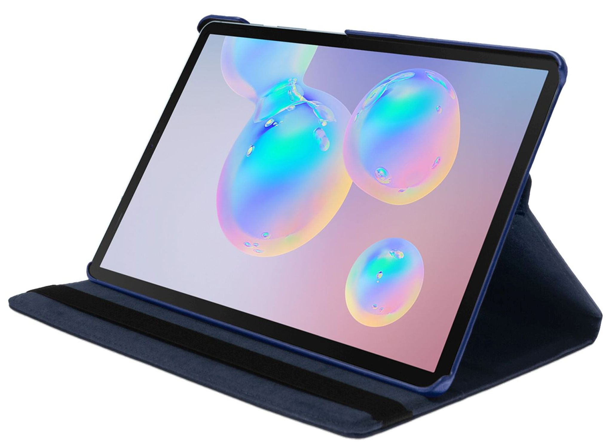 COFI Tablet Hülle Rotierbar Case 8.4 Huawei Blau für MediaPad Kunstleder, M6 Bookcover