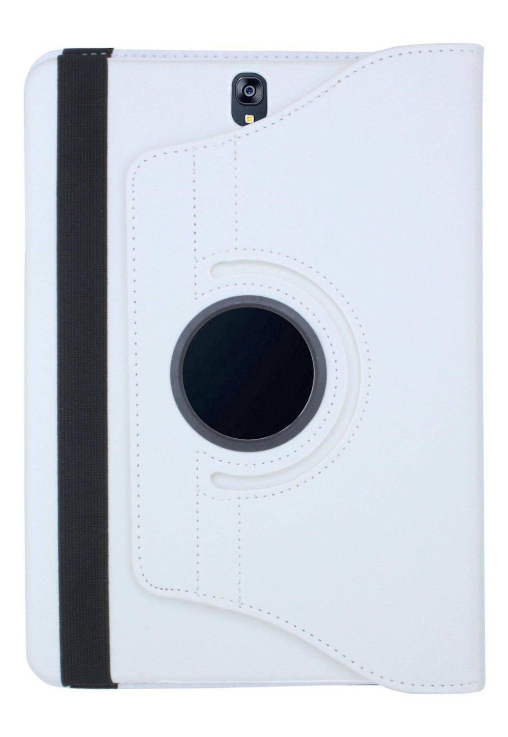 Tablet Kunstleder, Samsung Hülle Bookcover Rotierbar S3 Case Weiß für Tab Galaxy COFI 9.7