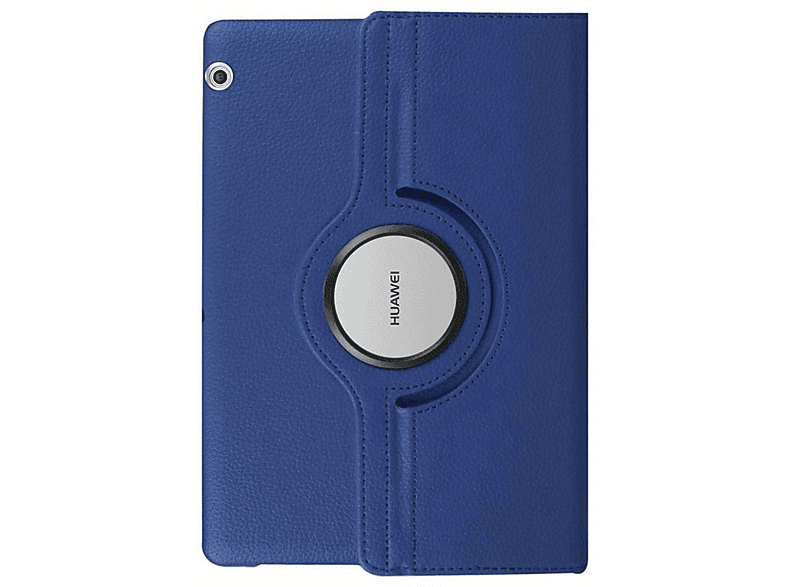 COFI Tablet Hülle Rotierbar Case Bookcover für Huawei MediaPad T3 9.6 Kunstleder, Blau