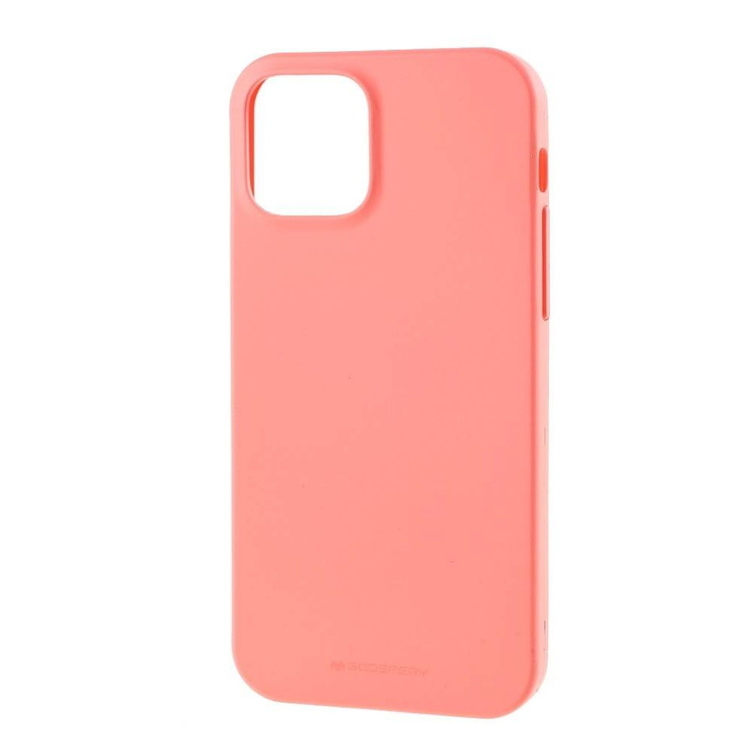 in Rosa Handyhülle COFI Rosa, Apple, 12 Bumper Case iPhone Soft kompatibel cofi1453® Case 12, Bumper, Schutzhülle mit Jelly iPhone