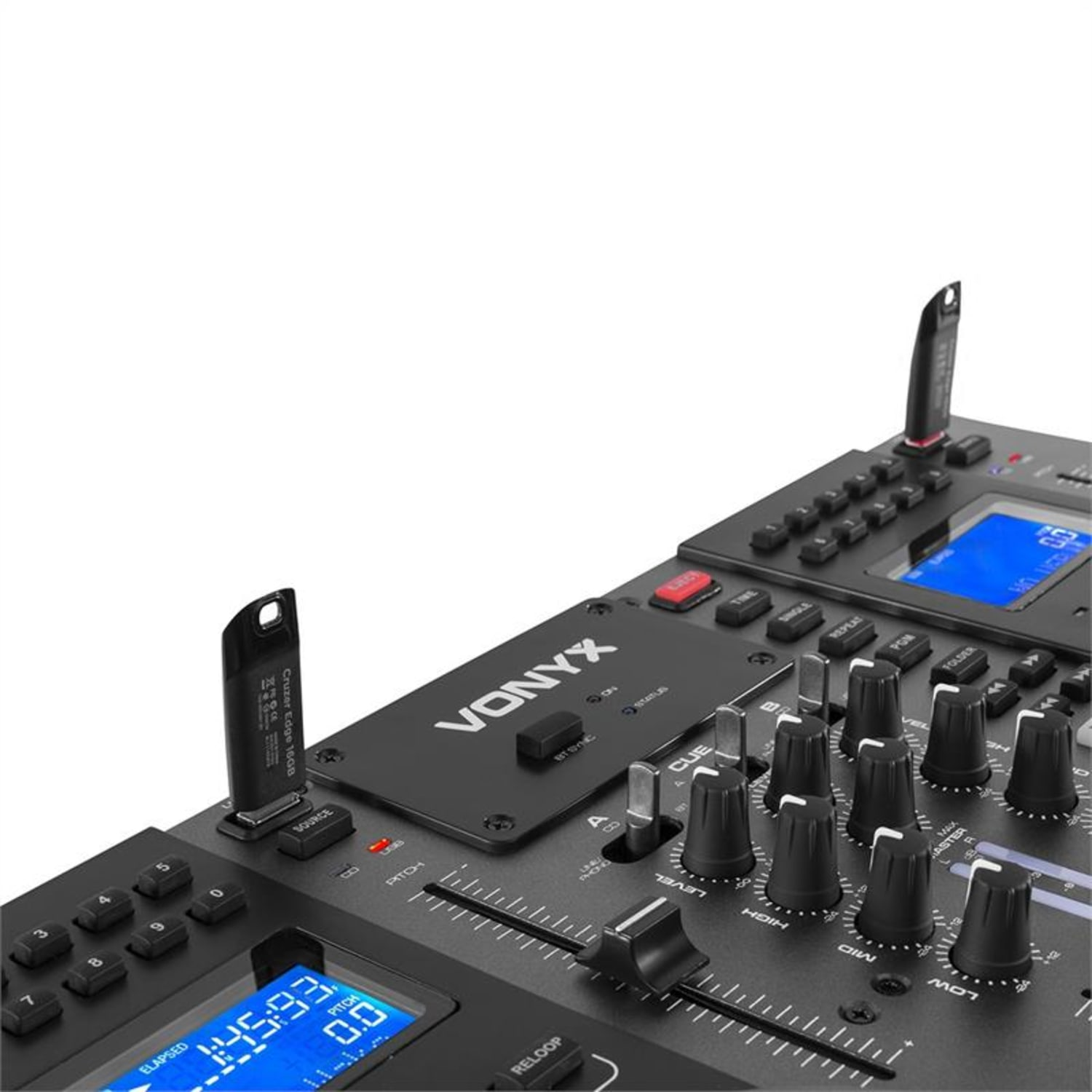VONYX CDJ450 DJ Schwarz Workstation