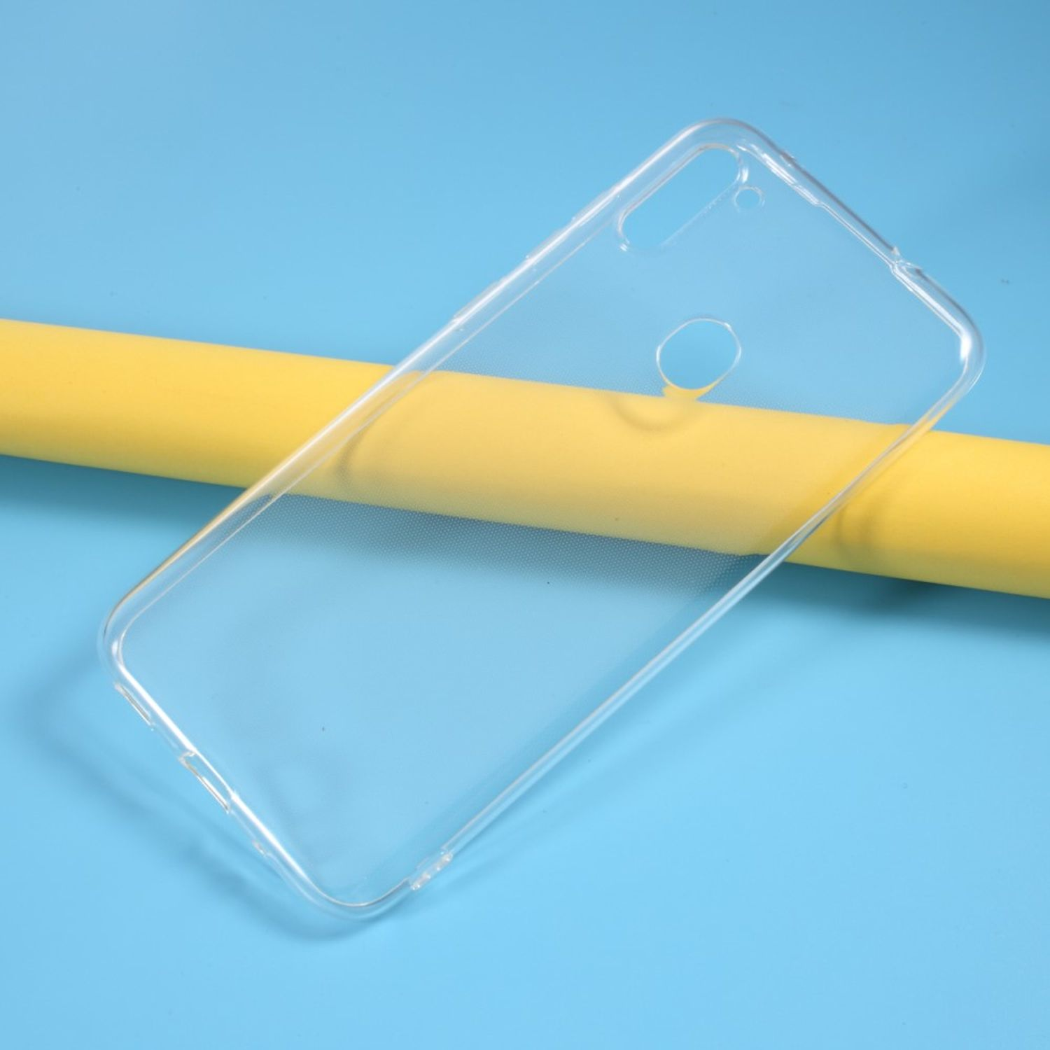 Ultra Transparent Dünn Bumper, Samsung, DESIGN Handyhülle Backcover, A11, KÖNIG Galaxy