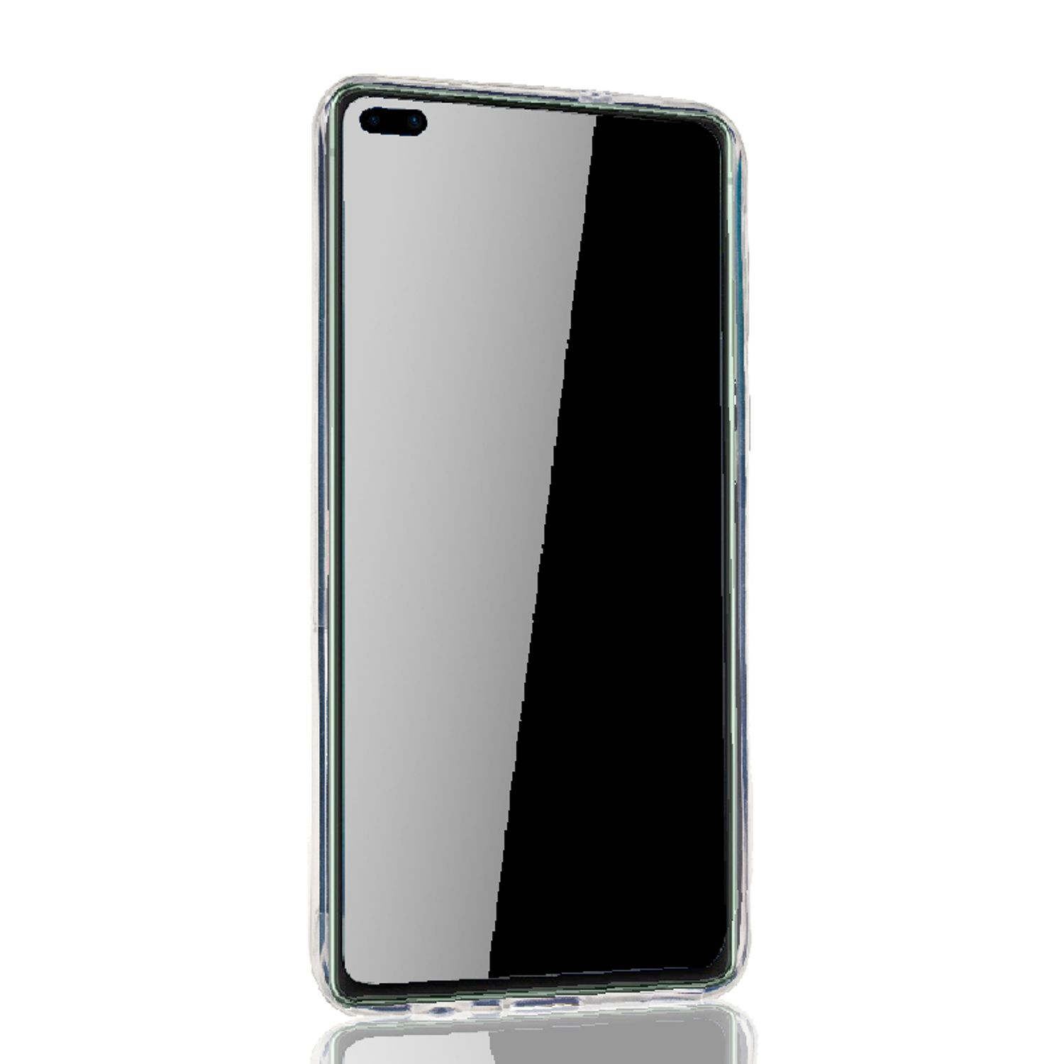 Handyhülle DESIGN Huawei, Ultra Backcover, Transparent P40, KÖNIG Dünn Bumper,