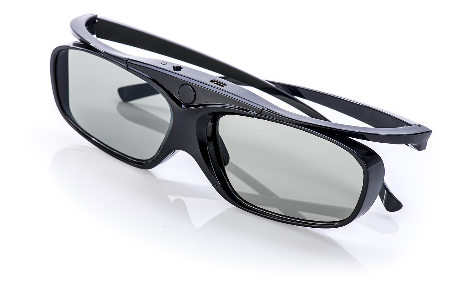 HI-SHOCK Black aktive 3D für Beamer / Brille 3D 3D BT RF Heaven Epson, Sony Brille