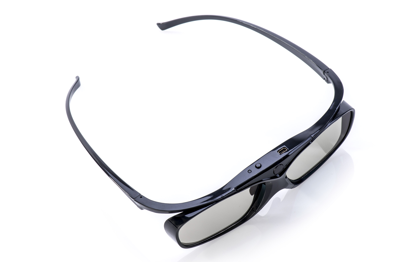 HI-SHOCK 3D Sony Heaven / BT 3D Brille RF Black Beamer aktive Epson, Brille für 3D