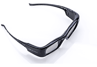 HI-SHOCK BT+RF Pro Black Diamond | Aktive 3D Brille für 3D Beamer & 3DTV - 120 Hz - wiederaufladbar 3D Brille
