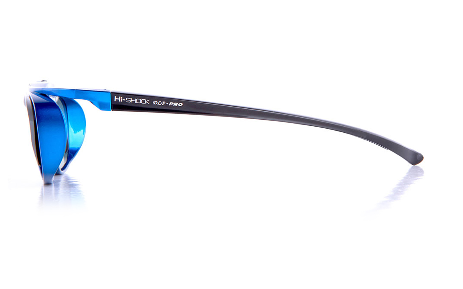 HI-SHOCK DLP Pro Blue Heaven DLP - - wiederaufladbar 3D Brille LINK DLP Beamer 3D - blau für