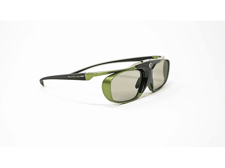 HI-SHOCK DLP Pro Lime Heaven DLP grün - 3D für - - wiederaufladbar Brille LINK 3D Beamer DLP