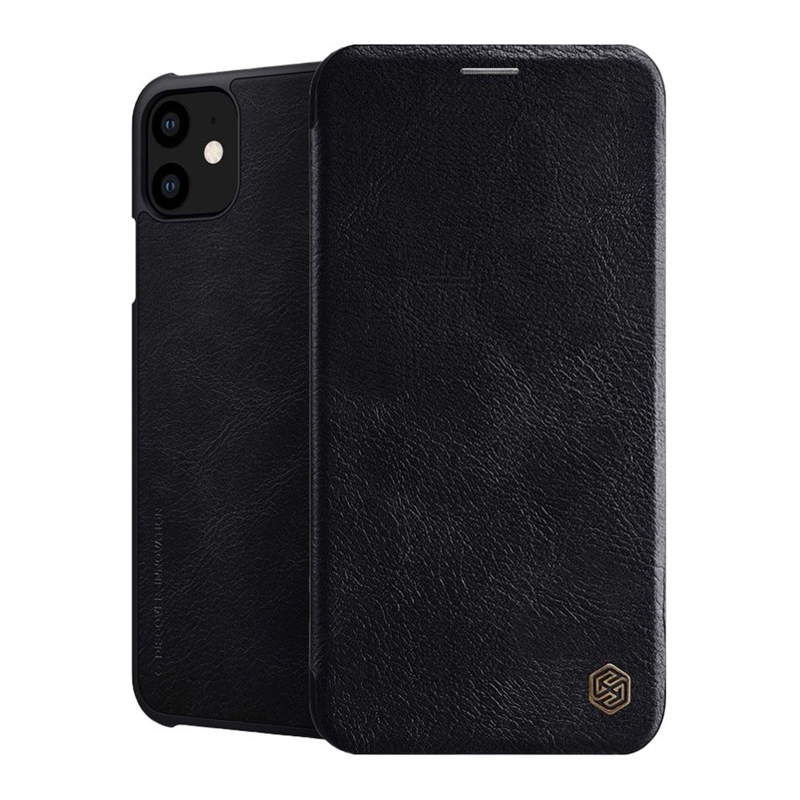 NILKIN Echt Leder Case, Bookcover, Samsung, Galaxy A71 5G, Schwarz | SATURN
