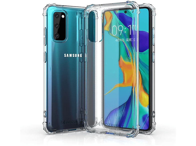 Wozinsky Roar Armor Case Bumper Samsung Galaxy S Transparent