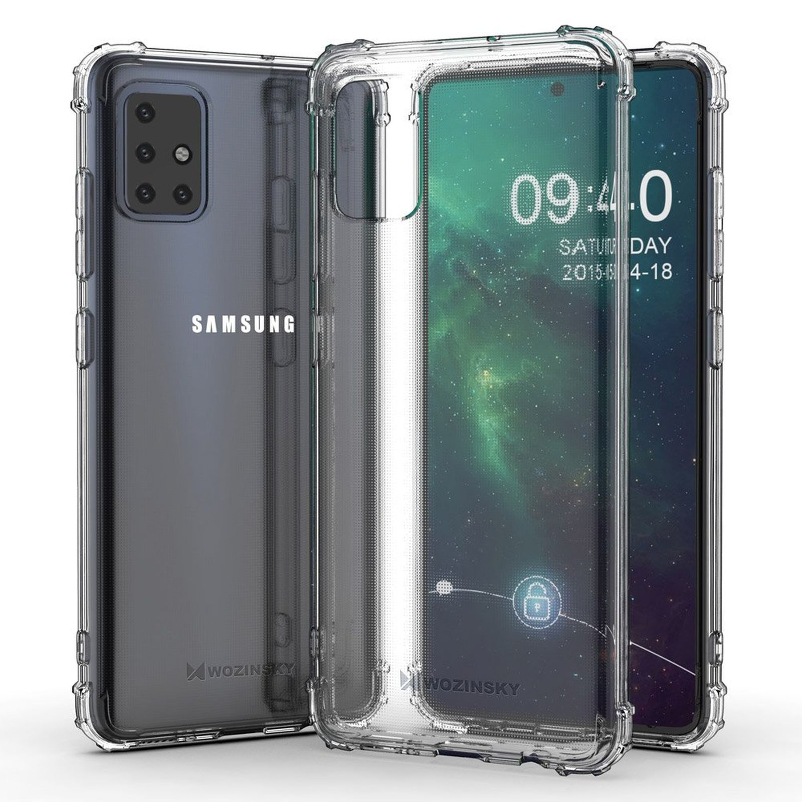 Case, Galaxy Bumper, Armor Transparent A51, Roar Samsung, WOZINSKY