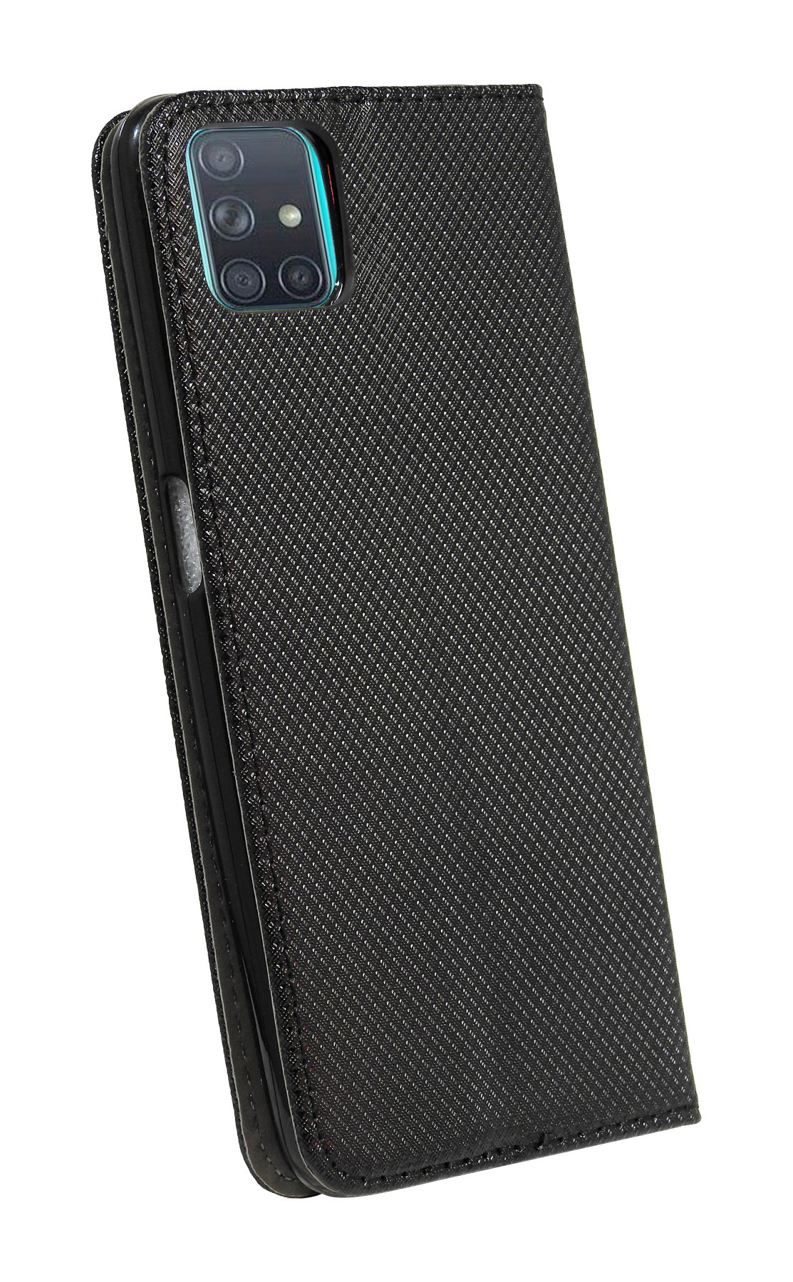 5G, COFI Bookcover, A72 Galaxy Case, Schwarz Samsung, Smart Hülle