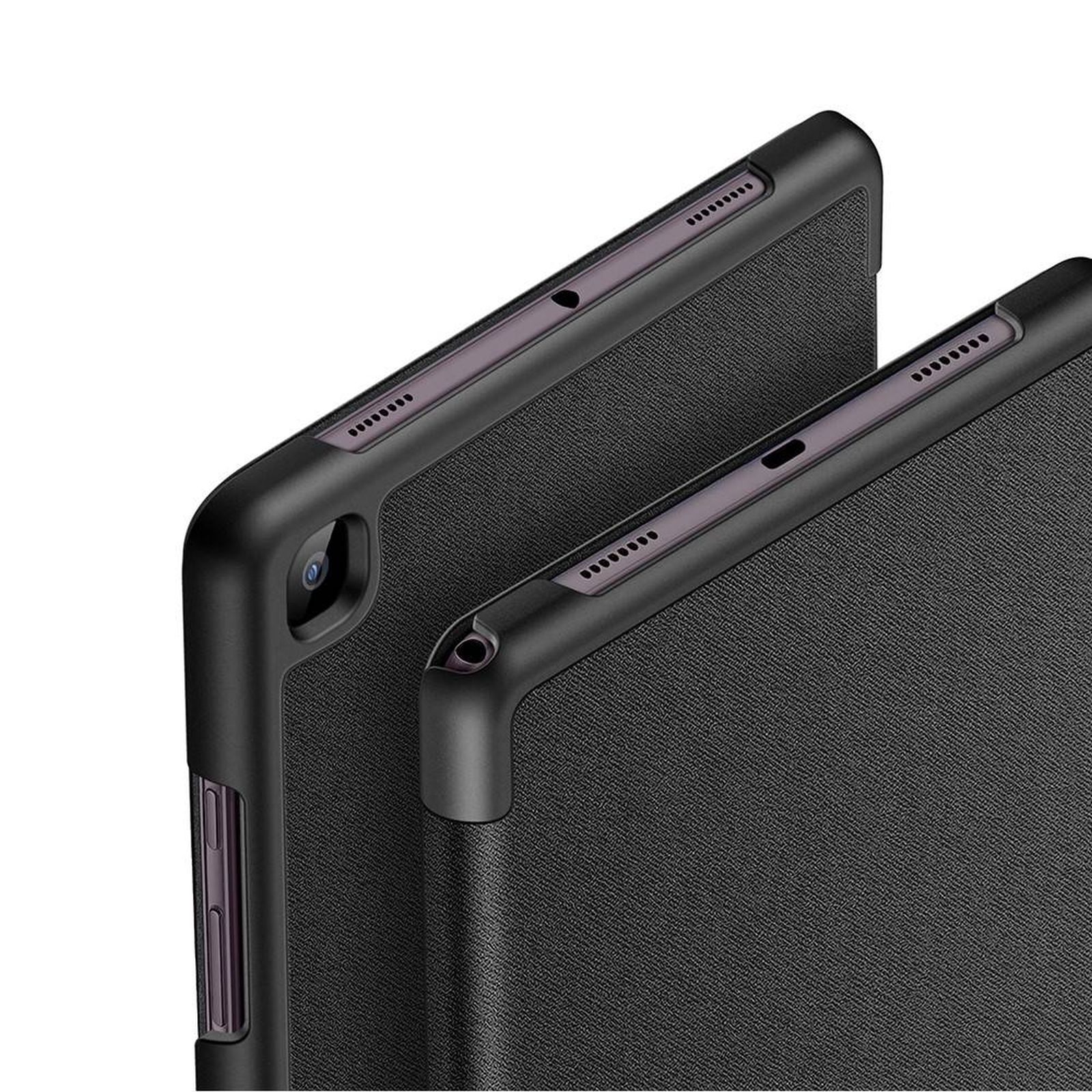Sleep Bookcover für A7 Schwarz Kunstleder, DUCIS Case Smart DUX Galaxy Tab Samsung 2020 10.4