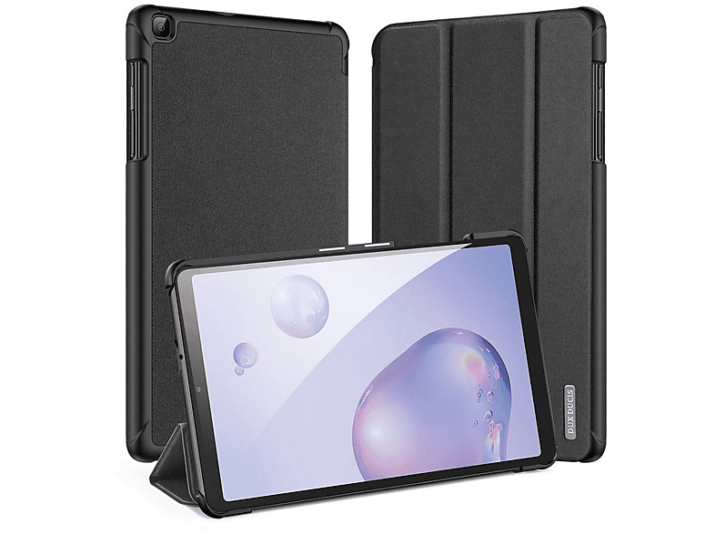 DUX DUCIS Smart Sleep Bookcover 2020 Tab Kunstleder, Galaxy Schwarz 8.4 A Samsung Case für