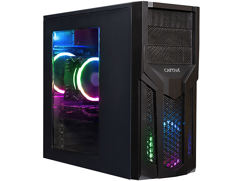 CAPTIVA Advanced Gaming I67-521, ohne Betriebssystem, Gaming-PC mit Intel® Core™ i5 Prozessor, 32 GB RAM, 1000 GB SSD, NVIDIA GeForce RTX™ 3050, 8 GB