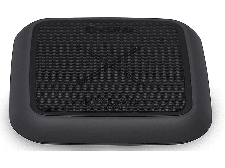 ZENS KNOMO X ZENS Single Wireless Charger 10W Induktives Ladegerät Apple, Samsung, Huawei und viele mehr, Schwarz