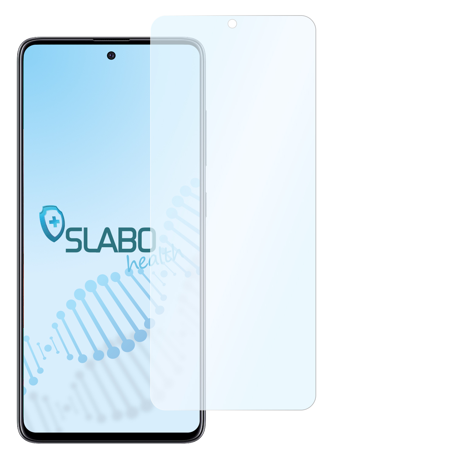 A51) SLABO Displayschutz(für antibakterielle Galaxy Samsung flexible Hybridglasfolie