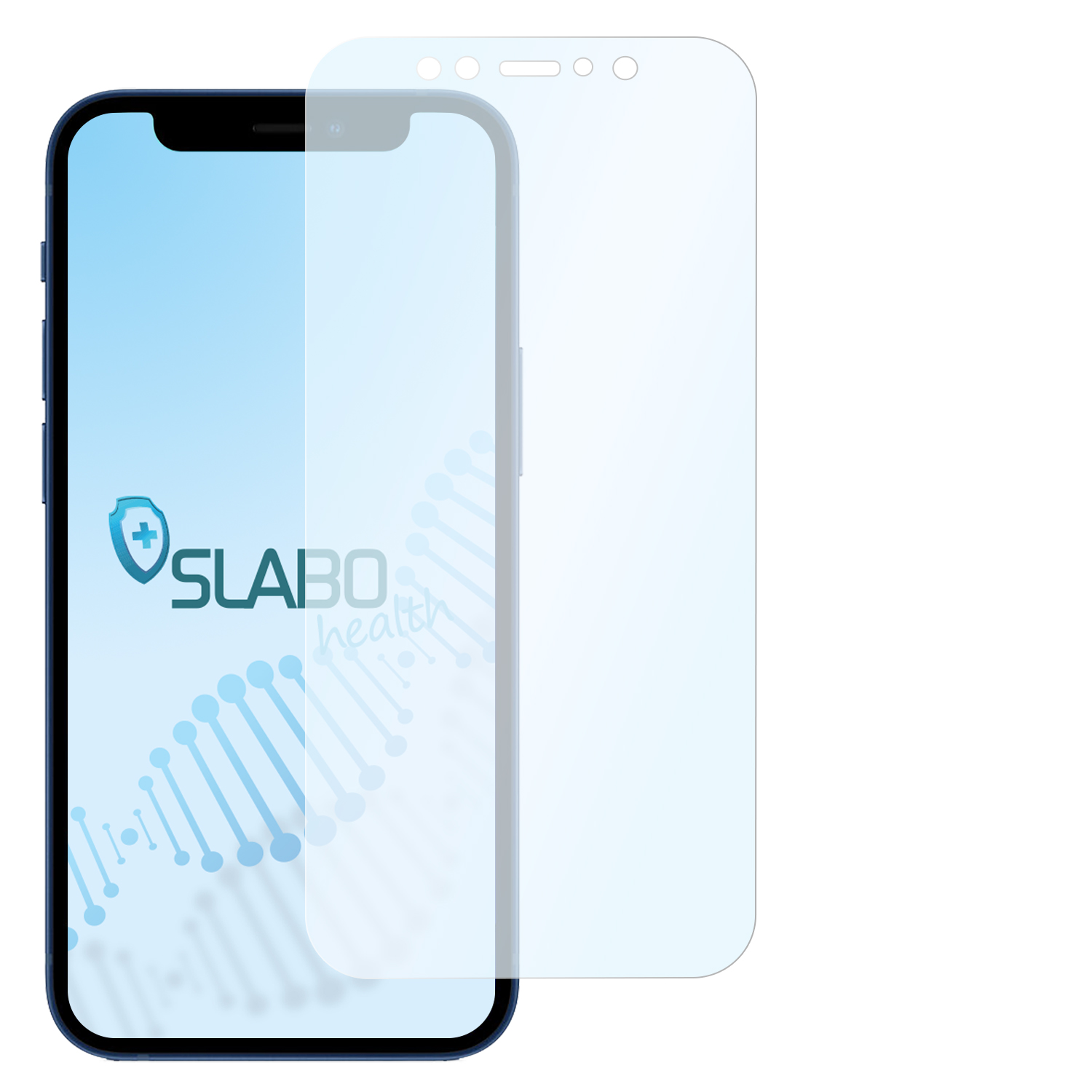 SLABO antibakterielle flexible Hybridglasfolie Displayschutz(für Mini) iPhone Apple 12