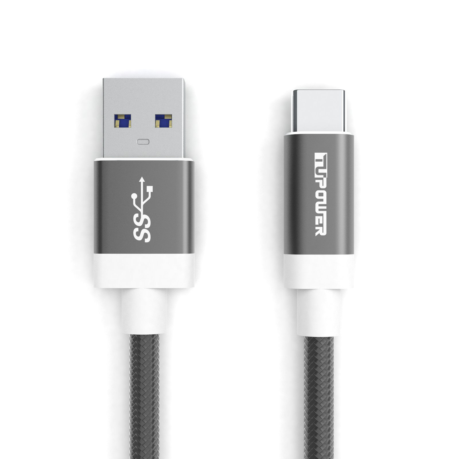 TUPOWER K02 USB C USB Kabel Samsung auf USB für Ladekabel C QuickCharge Datenkabel 1m 3.0 A Handy Kabel