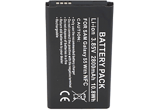Accucell Samsung Galaxy S5 Akku Als Nachbauaku Mit 2800mah Mit Nfc Li Ion Lithium Ionen Akku Handy Akku Smartphone Akku 2800 Mah Mediamarkt