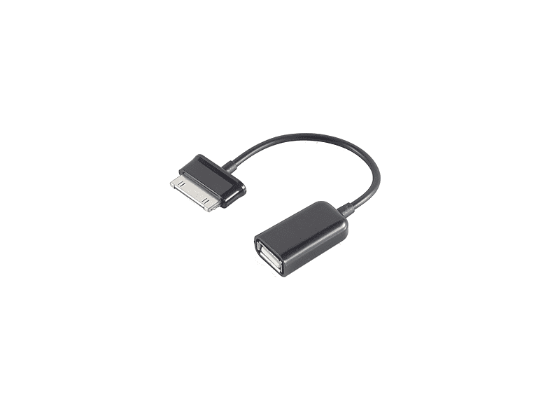 SHIVERPEAKS USB OTG 30 Pin. Stecker auf USB-A Buchse 0,10m, USB ...