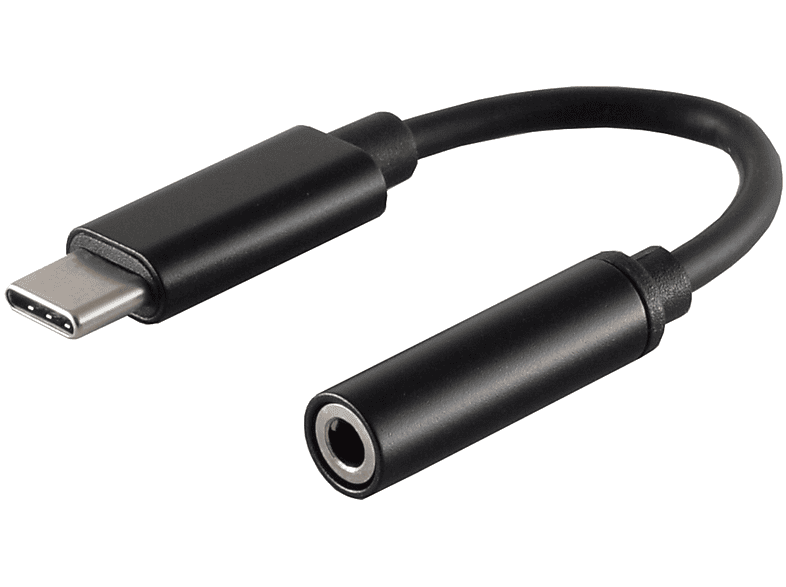 S/CONN MAXIMUM CONNECTIVITY C USB-C Adapter, USB digital, schwarz Adapter Audio