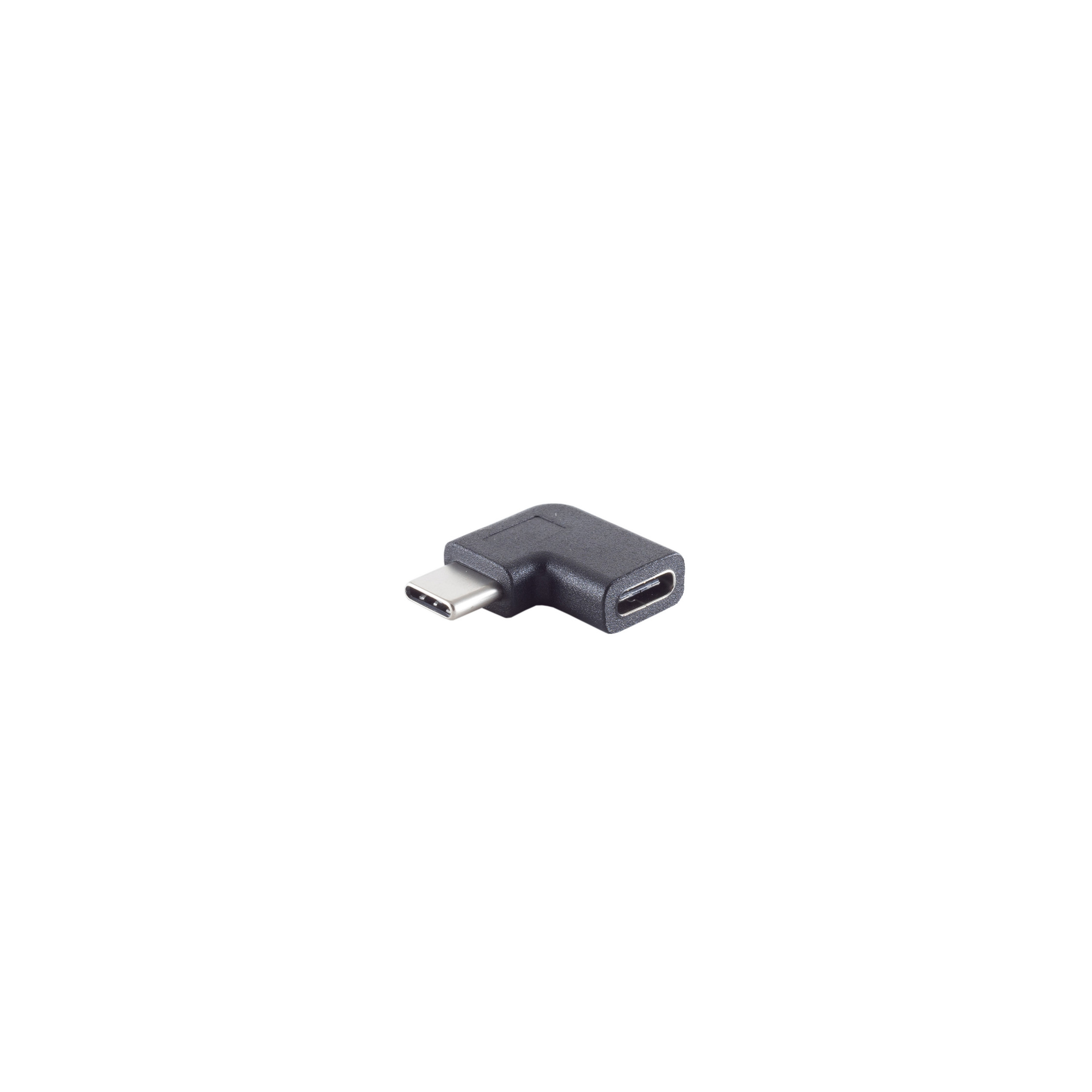 S/CONN MAXIMUM CONNECTIVITY Adapter, USB 3.1 C Typ C Adapter Buchse, USB Stecker Typ / 90°