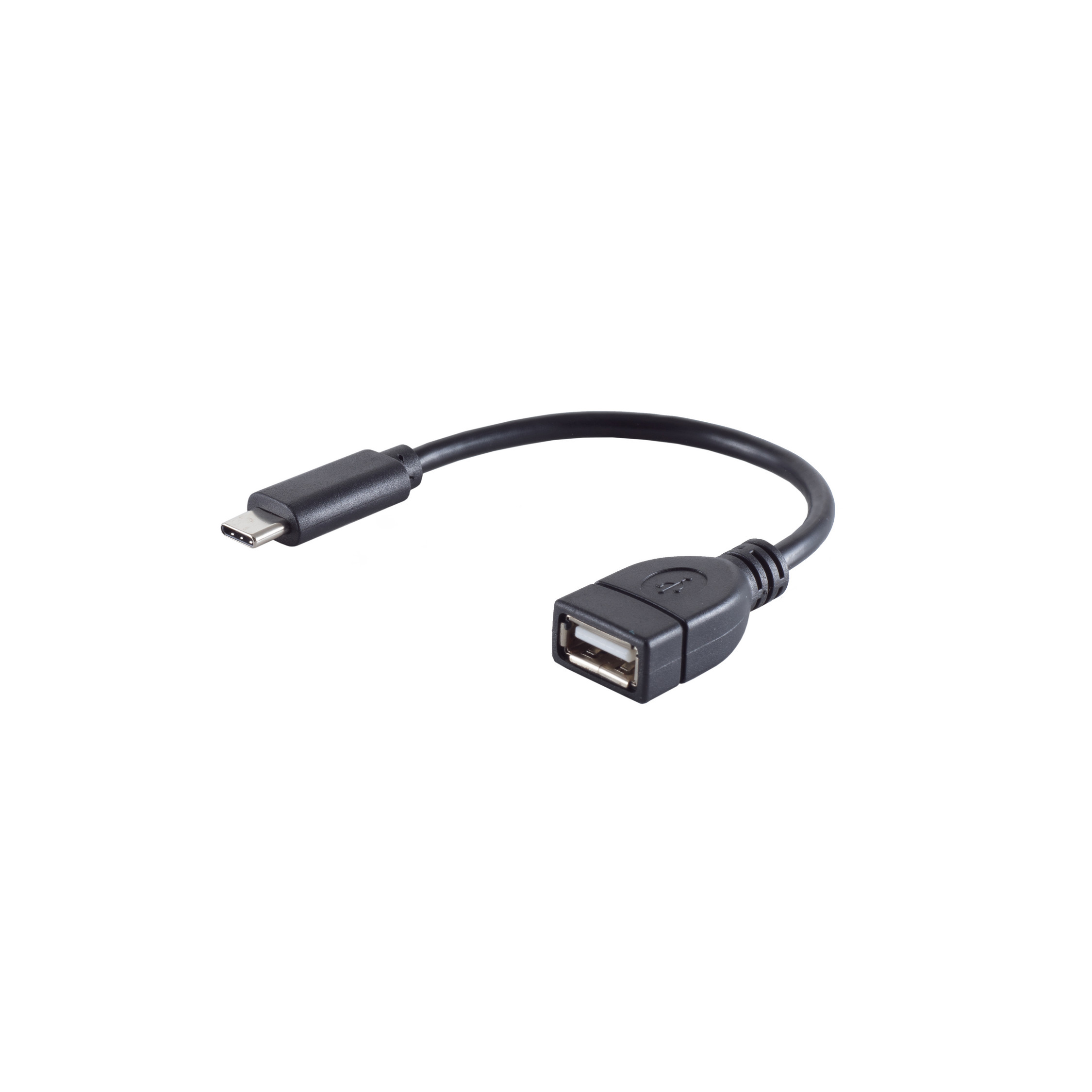 Adapter, 2.0 A Buchse, OTG Adapter USB-Typ SHIVERPEAKS USB USB C-Stecker/