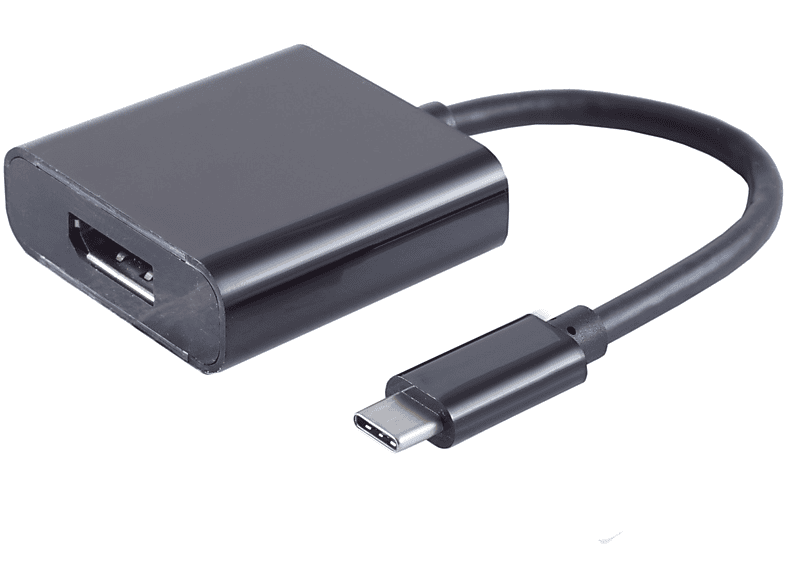 auf USB 3.1 Buchse Displayport S/CONN MAXIMUM C CONNECTIVITY Stecker USB-C Adapter